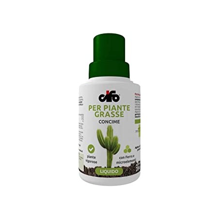 Concime liquido per piante grasse-200 ml | Laserrafiorita.it