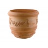 Vaso barile festonato cm 40-coccio | Laserrafiorita.it